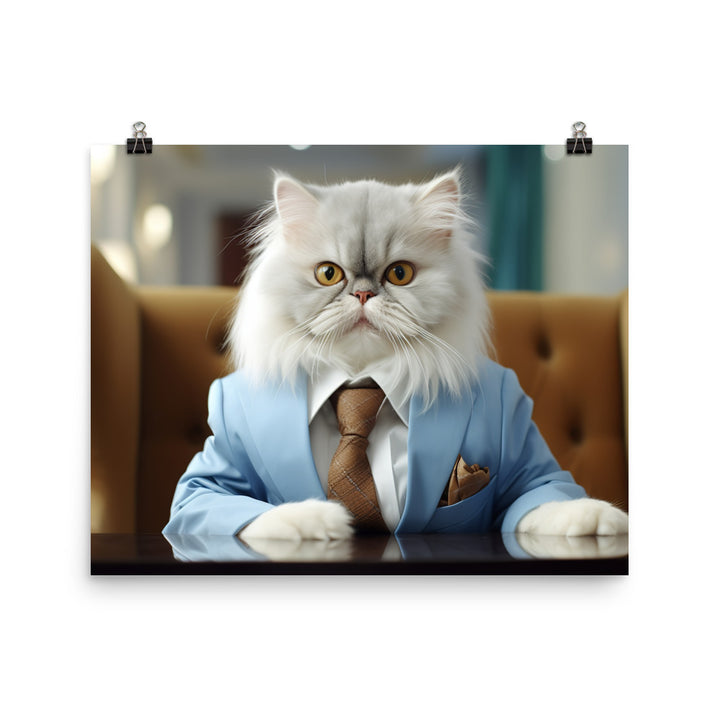 Persian Sales Consultant Photo paper poster - PosterfyAI.com