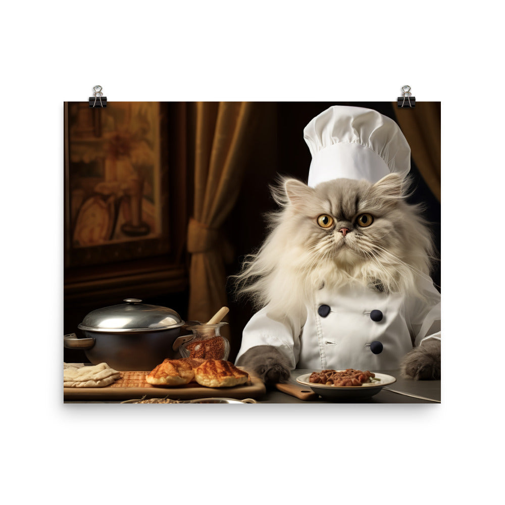 Persian Chef Photo paper poster - PosterfyAI.com