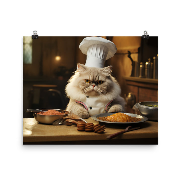 Persian Chef Photo paper poster - PosterfyAI.com