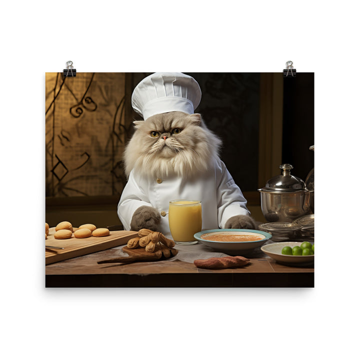 Persian Chef Photo paper poster - PosterfyAI.com