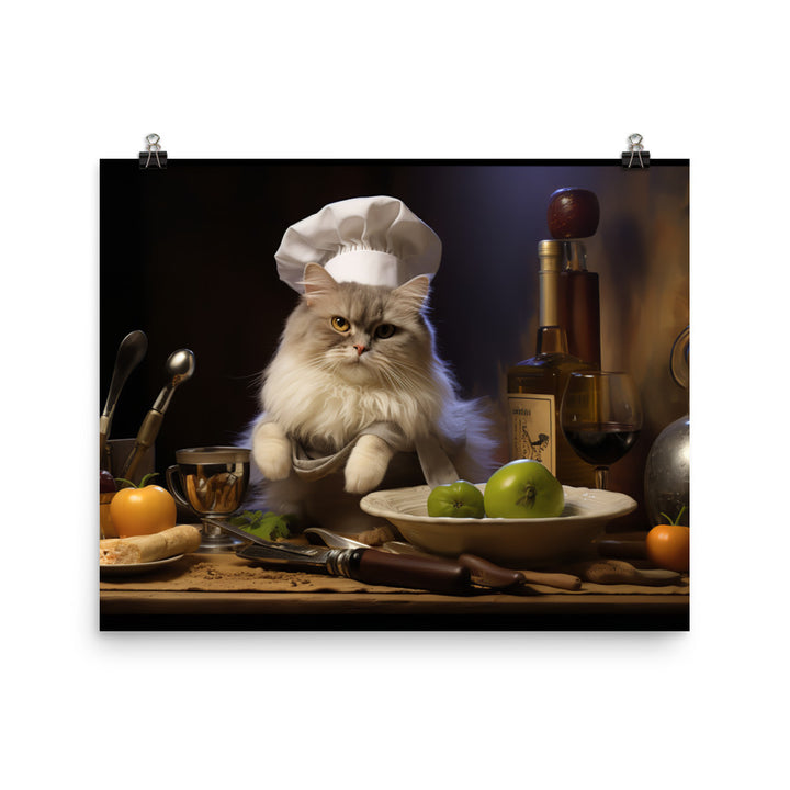 Persian Chef Photo paper poster - PosterfyAI.com