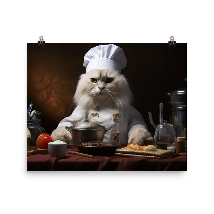 Persian Chef Photo paper poster - PosterfyAI.com