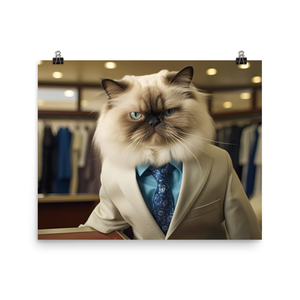 Himalayan Sales Consultant Photo paper poster - PosterfyAI.com