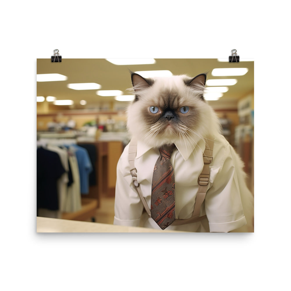 Himalayan Sales Consultant Photo paper poster - PosterfyAI.com