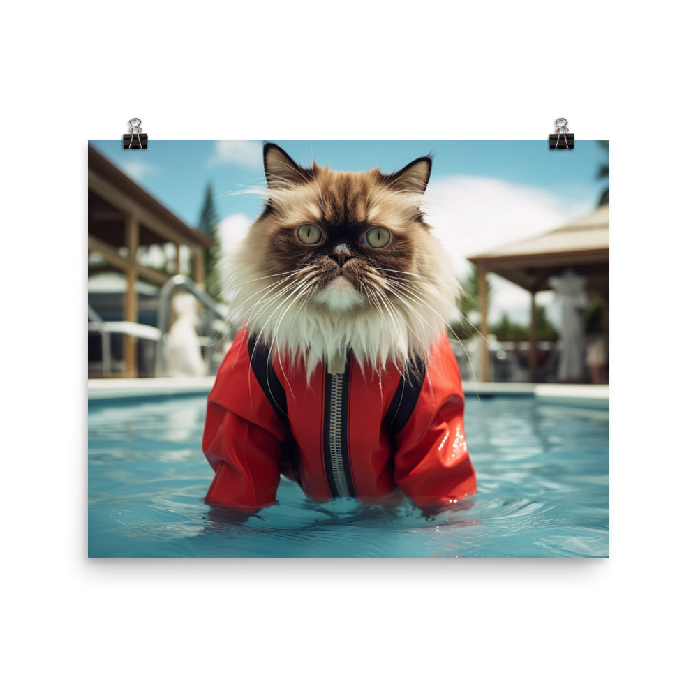 Himalayan Lifeguard Photo paper poster - PosterfyAI.com