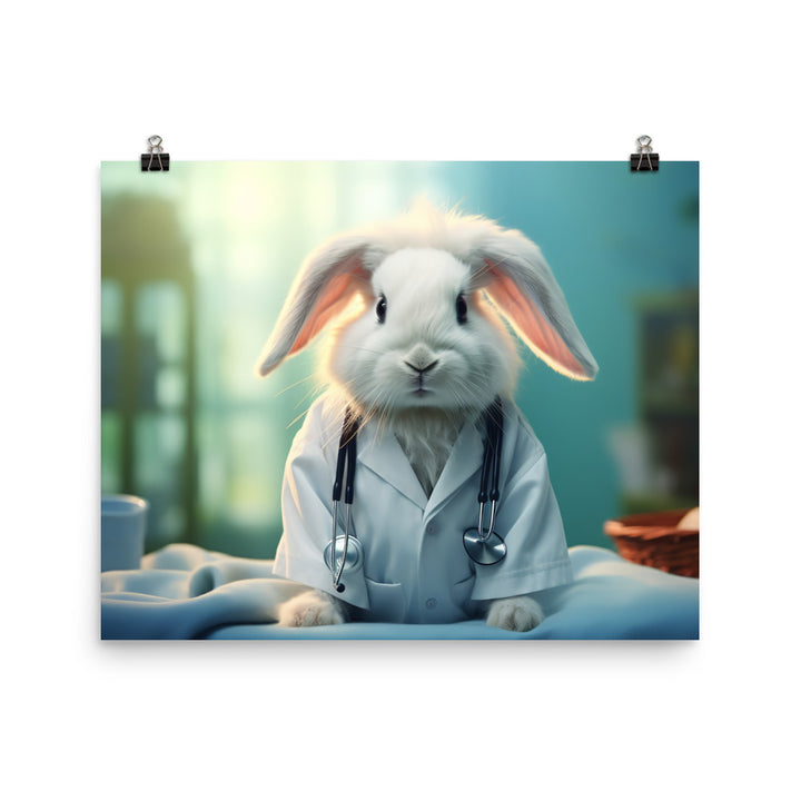 Lionhead Doctor Photo paper poster - PosterfyAI.com