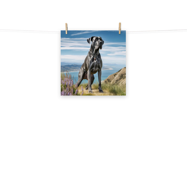 Great Dane Photo paper poster - PosterfyAI.com