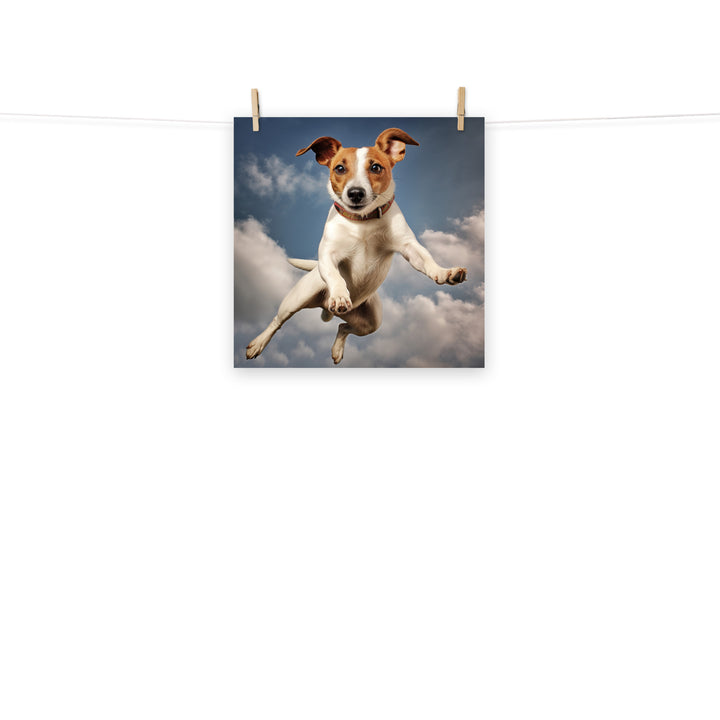 Jack Russell Terrier Photo paper poster - PosterfyAI.com