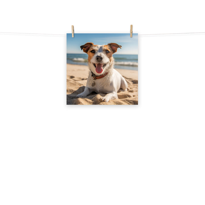 Jack Russell Terrier Photo paper poster - PosterfyAI.com