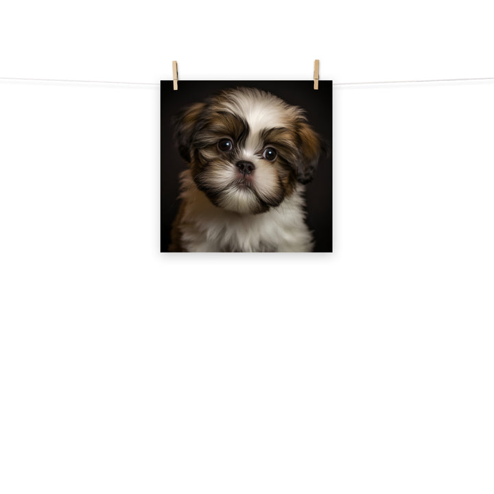 Shih Tzu Photo paper poster - PosterfyAI.com