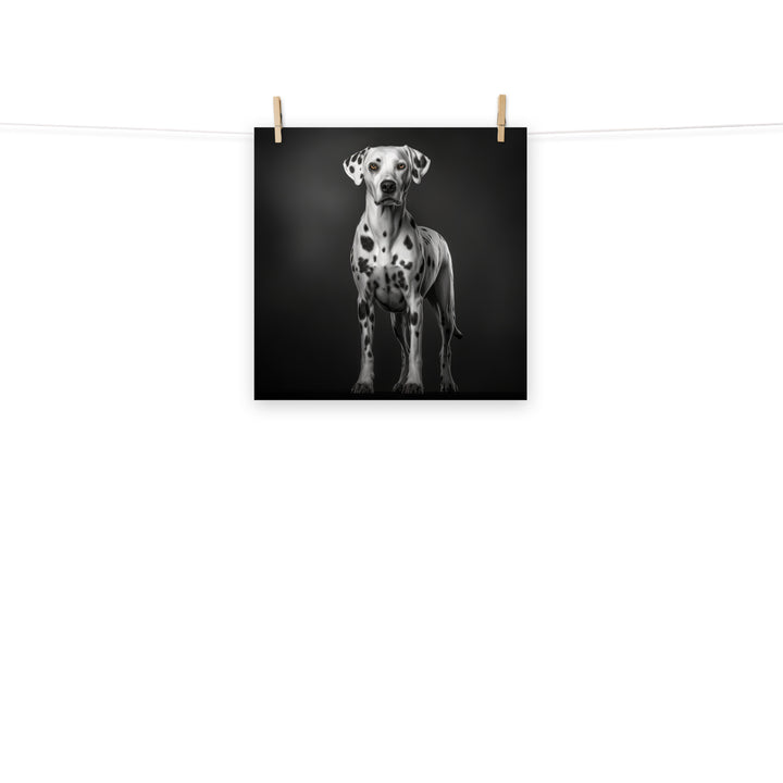 Dalmatian Photo paper poster - PosterfyAI.com