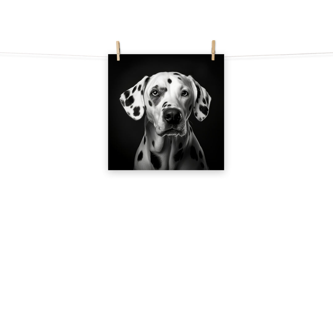 Dalmatian Photo paper poster - PosterfyAI.com