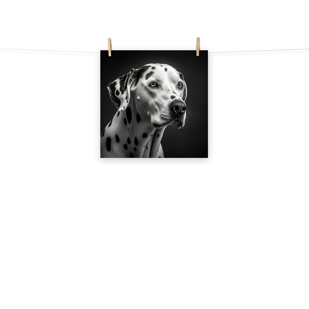 Dalmatian Photo paper poster - PosterfyAI.com