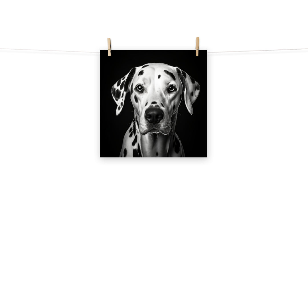 Dalmatian Photo paper poster - PosterfyAI.com