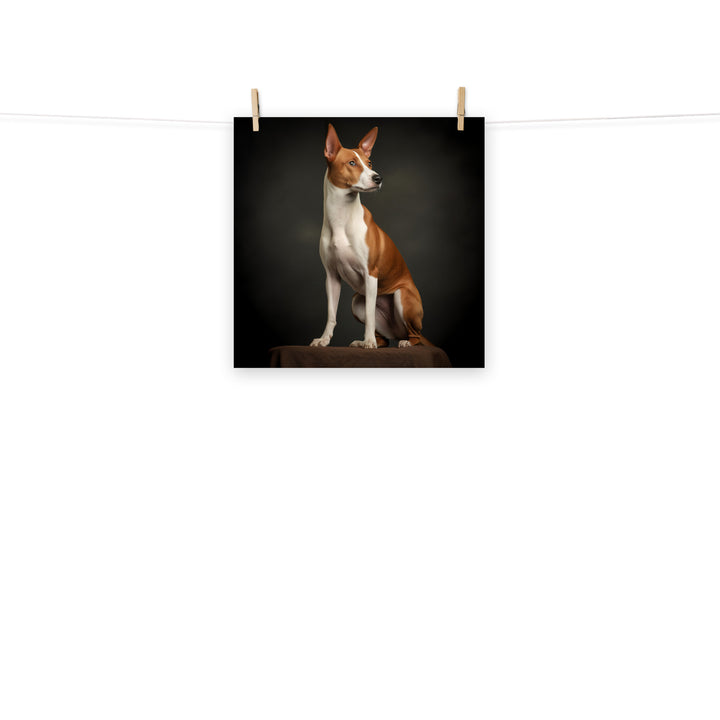 Basenji Photo paper poster - PosterfyAI.com