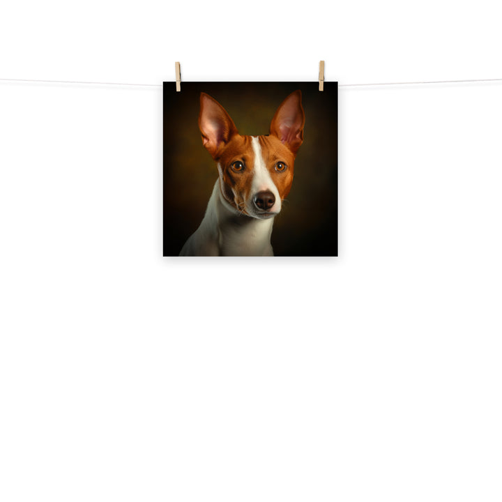 Basenji Photo paper poster - PosterfyAI.com