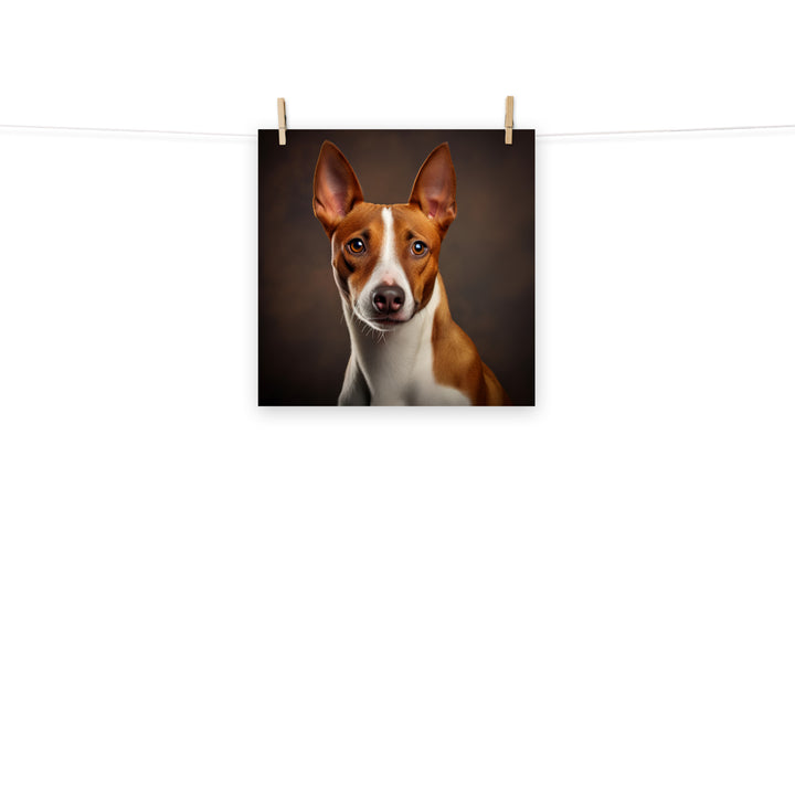 Basenji Photo paper poster - PosterfyAI.com