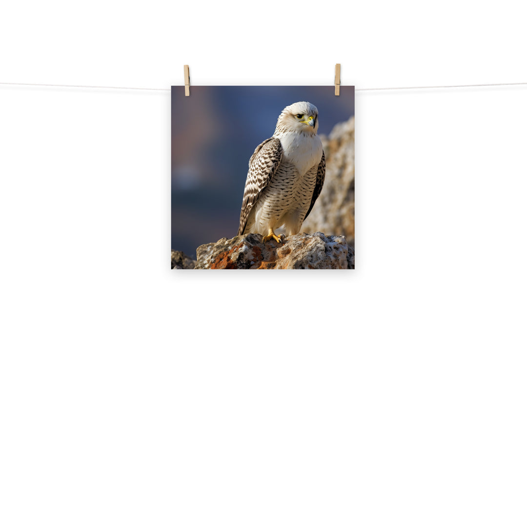 Gyrfalcon Photo paper poster - PosterfyAI.com