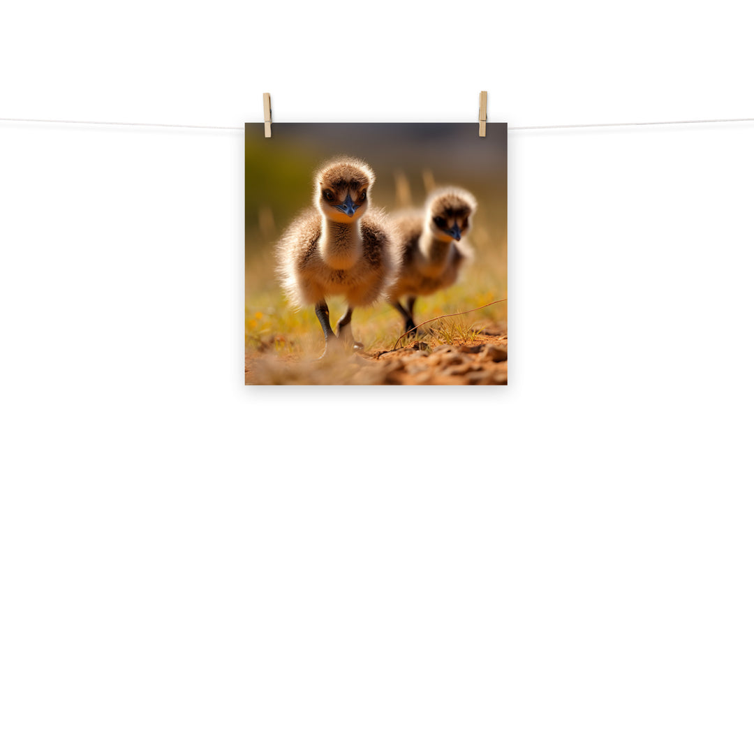 Chick Photo paper poster - PosterfyAI.com