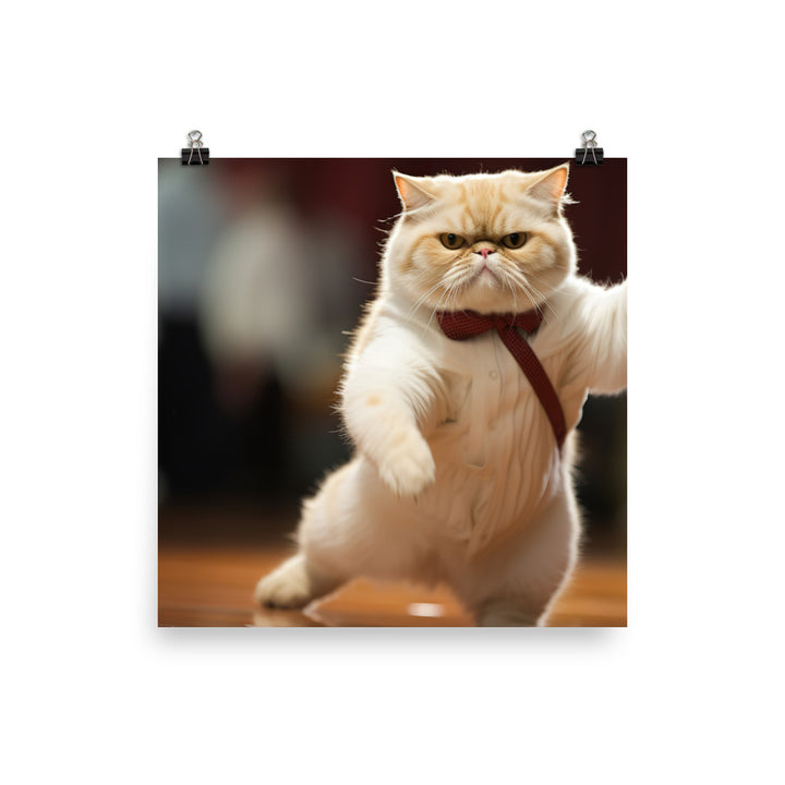 Exotic Shorthair Photo paper poster - PosterfyAI.com