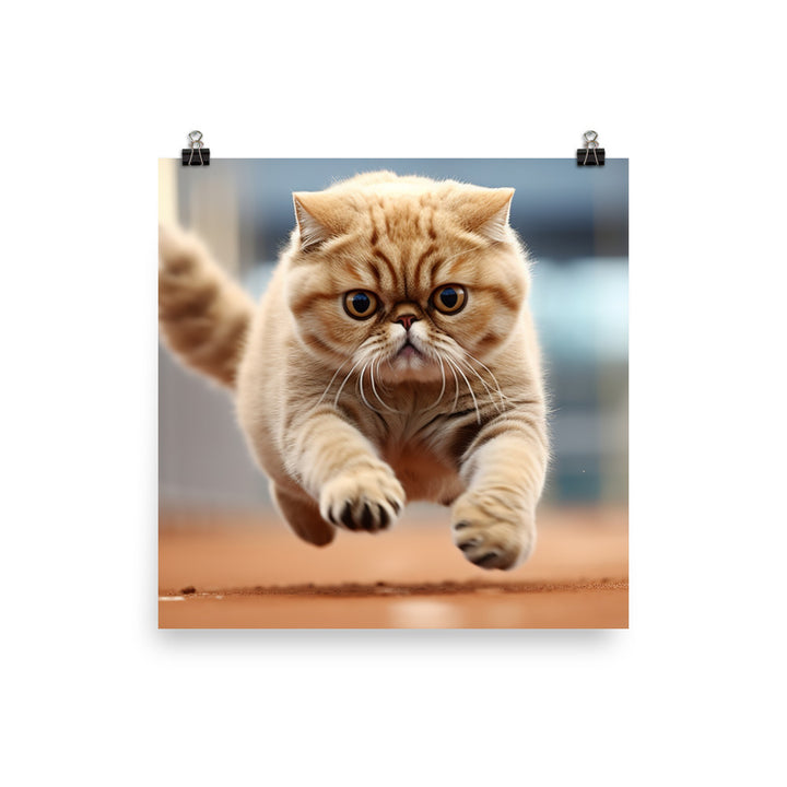 Exotic Shorthair Photo paper poster - PosterfyAI.com