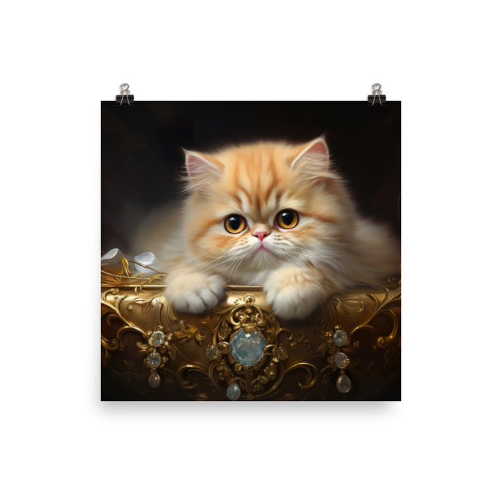 Exotic Shorthair Photo paper poster - PosterfyAI.com