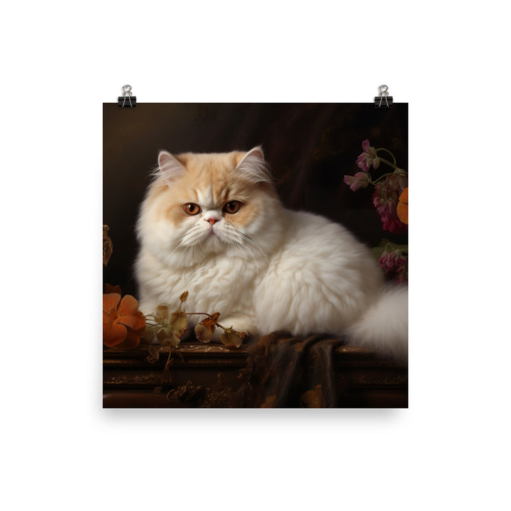 Exotic Shorthair Photo paper poster - PosterfyAI.com