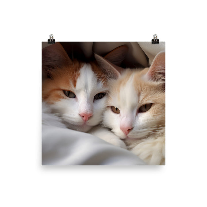 Turkish Van Photo paper poster - PosterfyAI.com