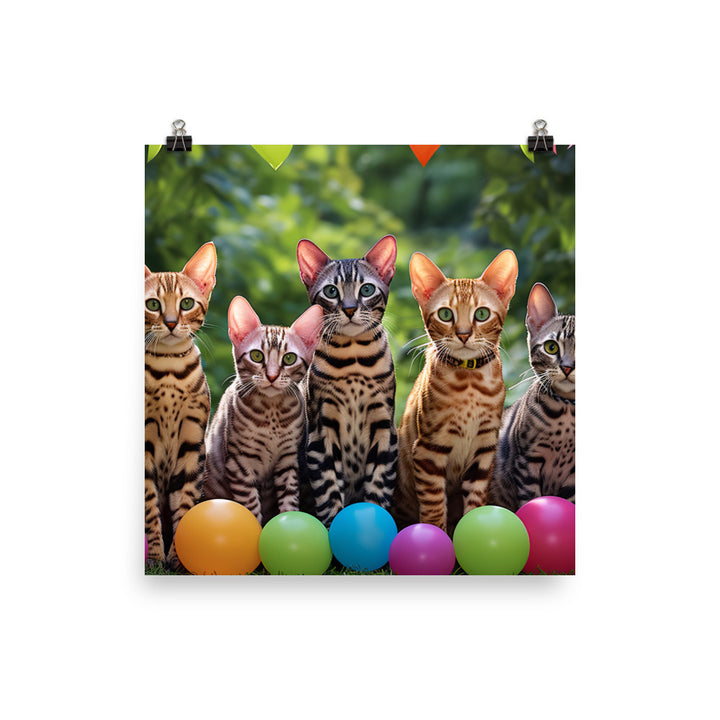 Ocicat Photo paper poster - PosterfyAI.com