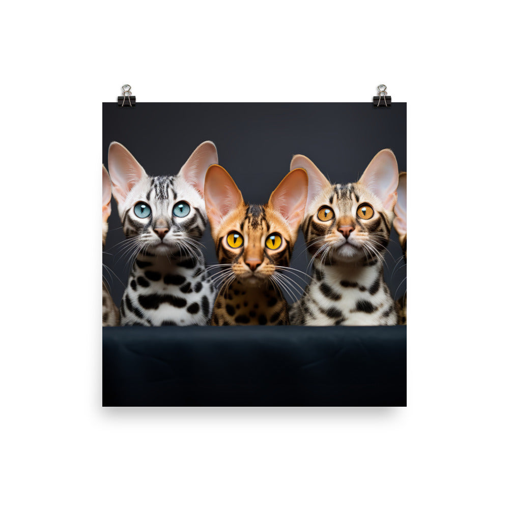 Ocicat Photo paper poster - PosterfyAI.com