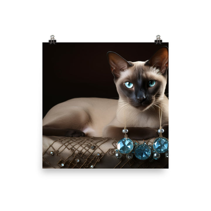 Tonkinese Photo paper poster - PosterfyAI.com