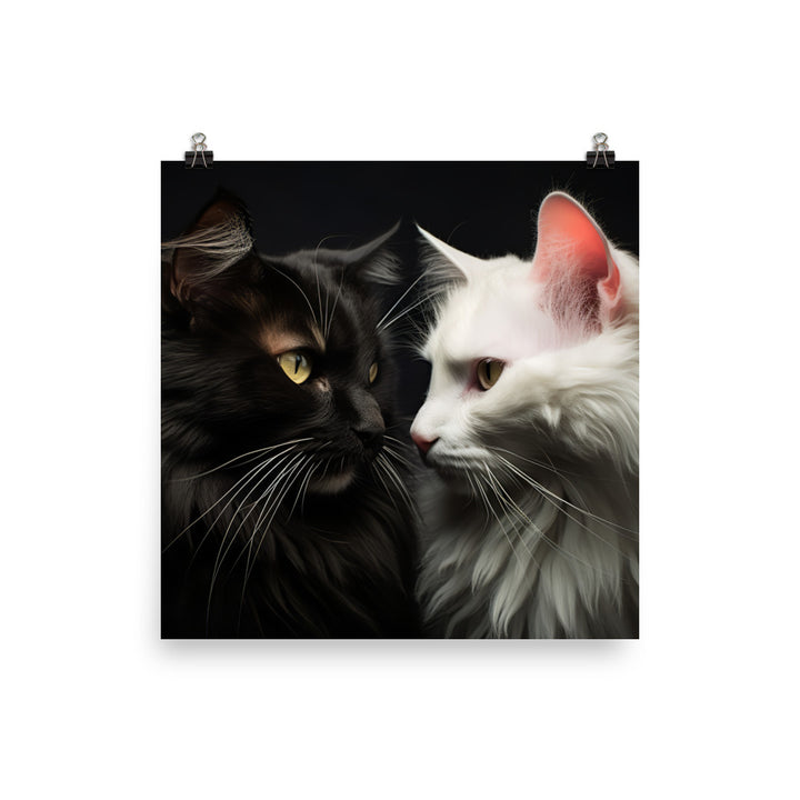 Norwegian Forest Photo paper poster - PosterfyAI.com