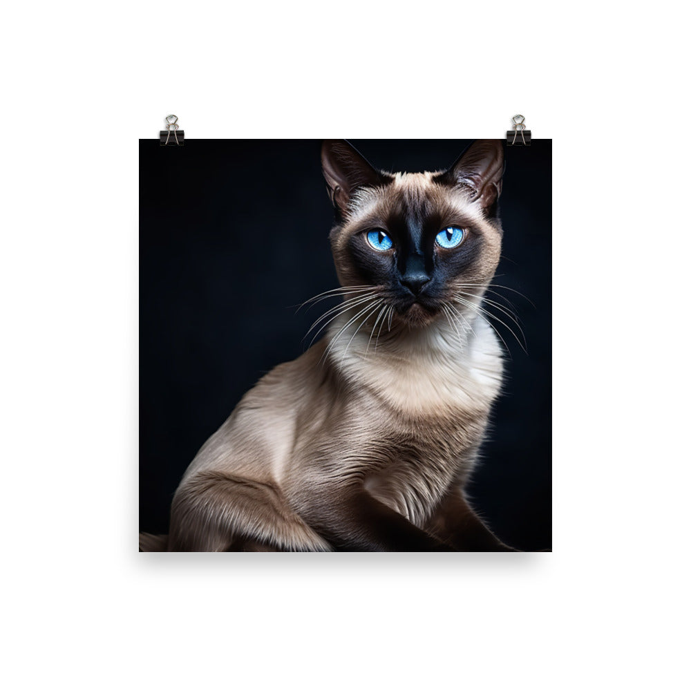 Siamese Photo paper poster - PosterfyAI.com