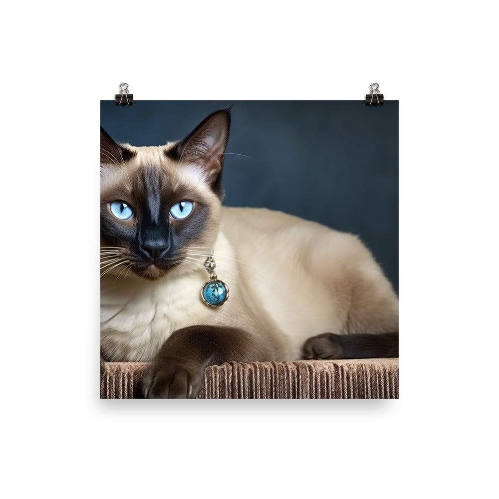 Siamese Photo paper poster - PosterfyAI.com