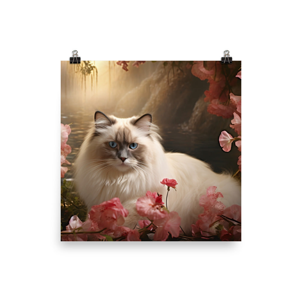 Birman Photo paper poster - PosterfyAI.com