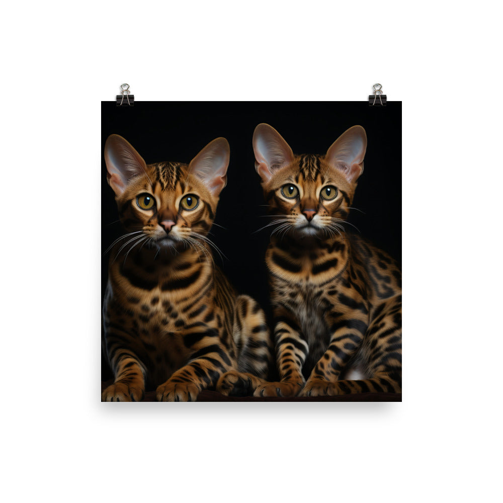 Bengal Photo paper poster - PosterfyAI.com