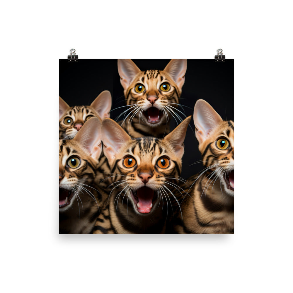 Bengal Photo paper poster - PosterfyAI.com