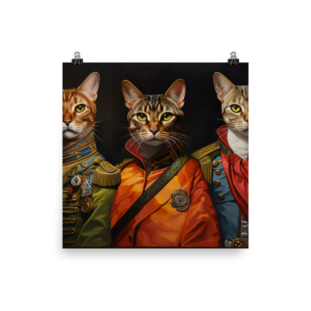 Abyssinian Photo paper poster - PosterfyAI.com