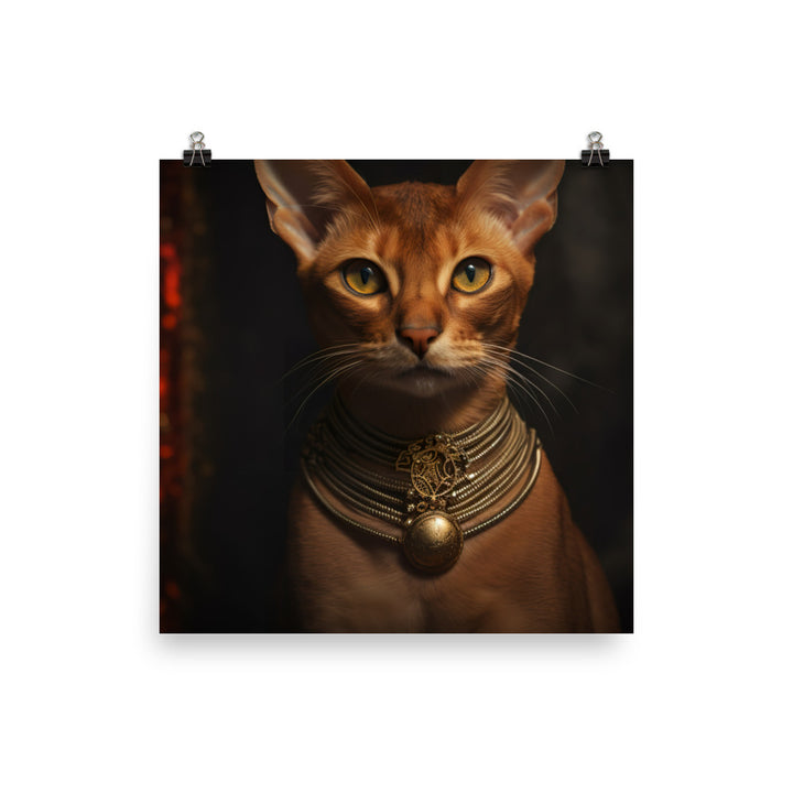 Abyssinian Photo paper poster - PosterfyAI.com