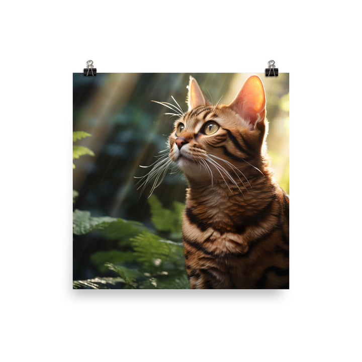 American Shorthair Photo paper poster - PosterfyAI.com