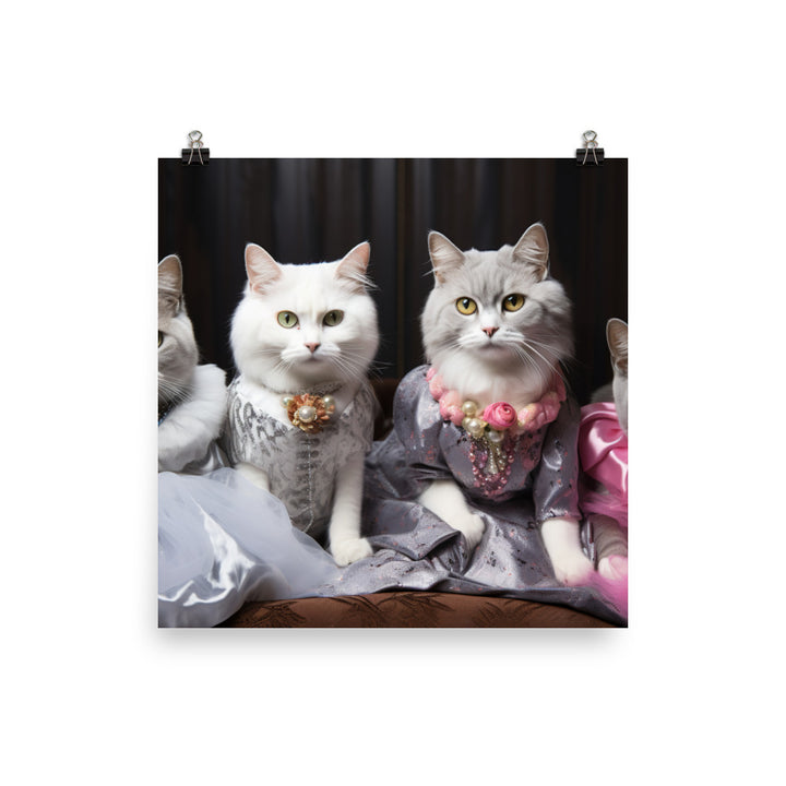 American Shorthair Photo paper poster - PosterfyAI.com