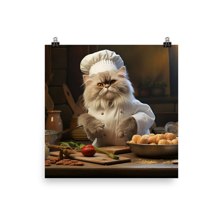 Persian Chef Photo paper poster - PosterfyAI.com