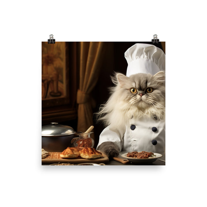 Persian Chef Photo paper poster - PosterfyAI.com