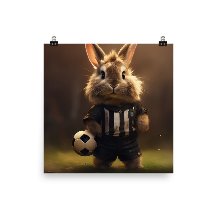 Lionhead Referee Photo paper poster - PosterfyAI.com