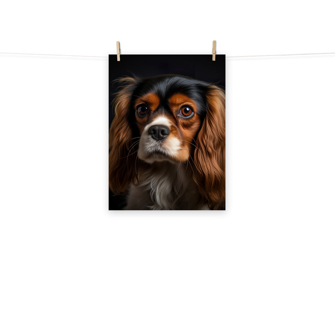 Cavalier King Charles Photo paper poster - PosterfyAI.com