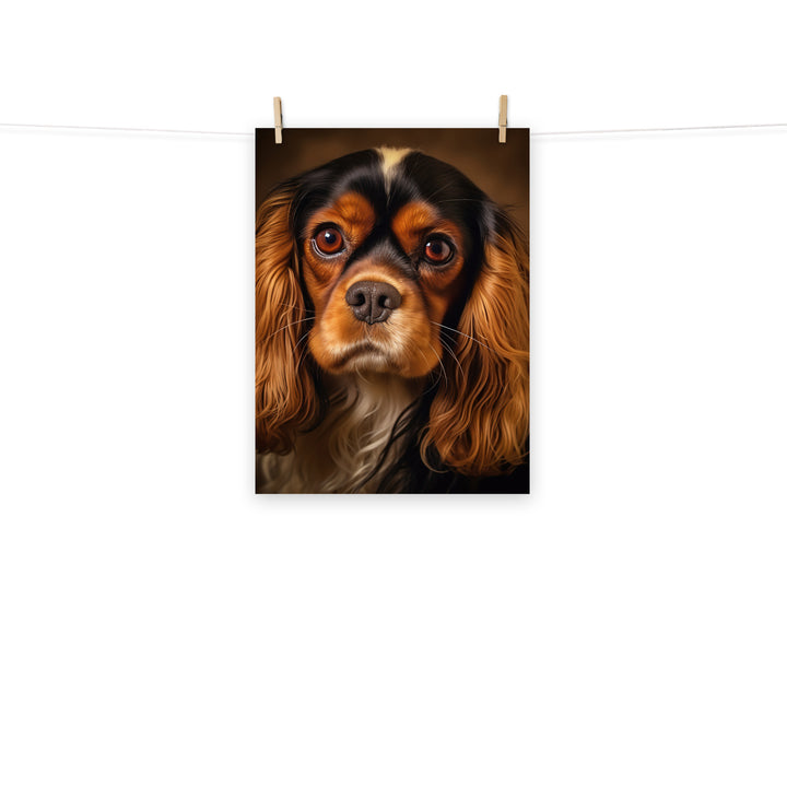 Cavalier King Charles Photo paper poster - PosterfyAI.com