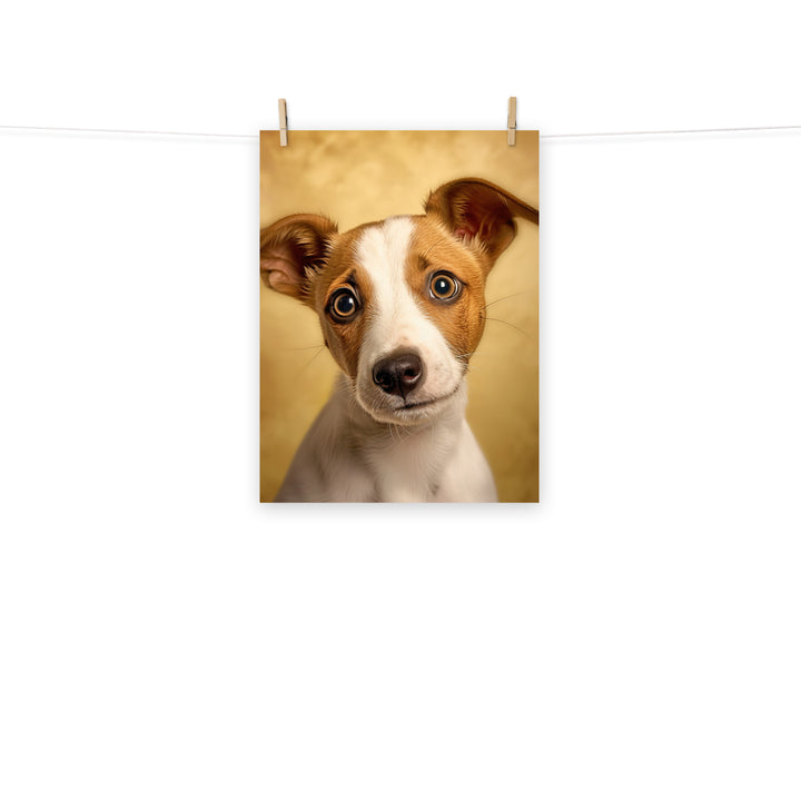 Jack Russell Terrier Photo paper poster - PosterfyAI.com