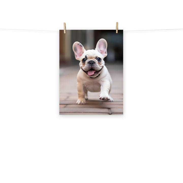 French Bulldog Photo paper poster - PosterfyAI.com