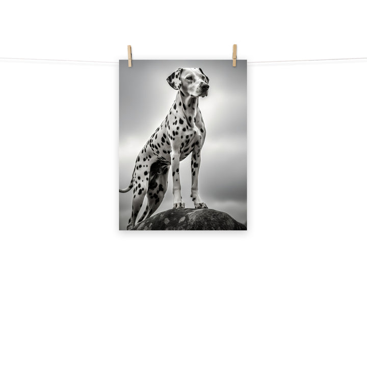 Dalmatian Photo paper poster - PosterfyAI.com