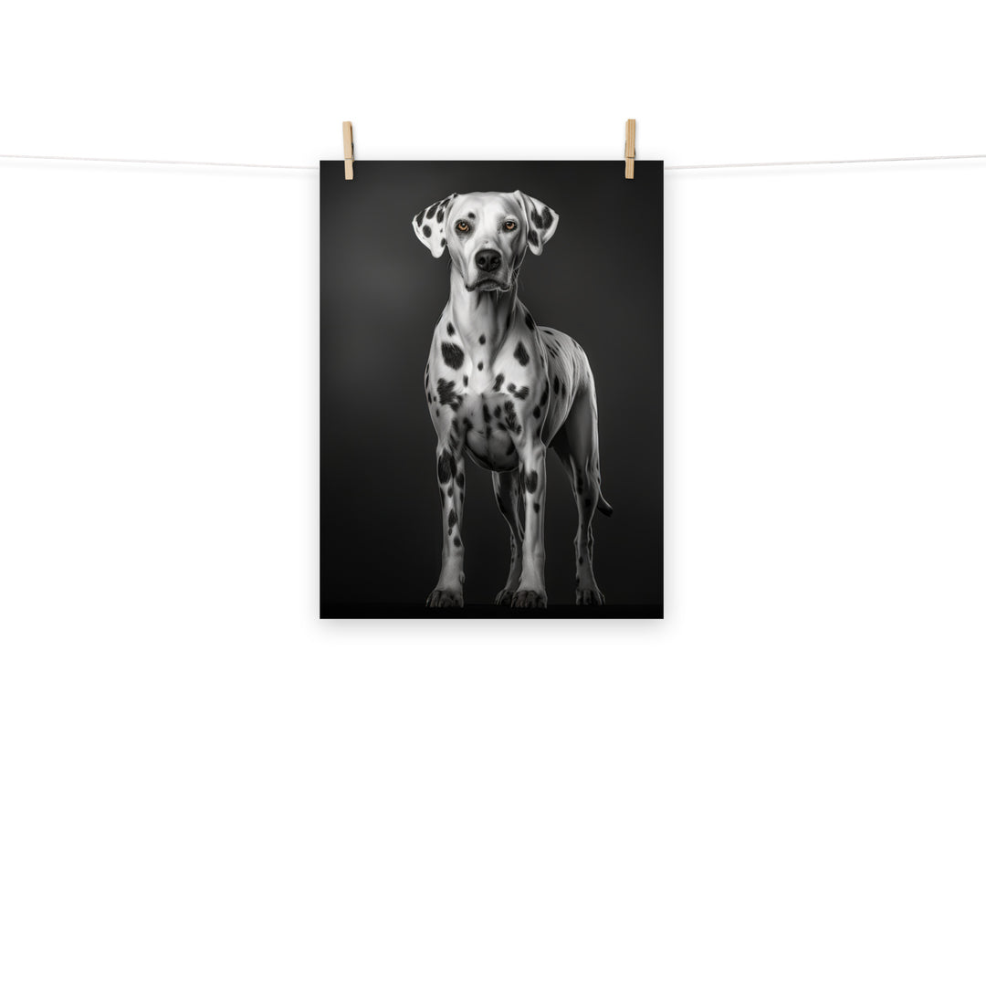 Dalmatian Photo paper poster - PosterfyAI.com